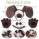5-Piece Puppy Costume Set for Kids Halloween