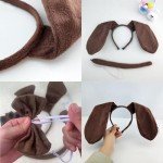 5-Piece Puppy Costume Set for Kids Halloween
