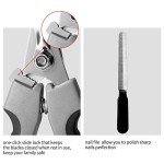 Dog Nail Clippers with Quick Sensor & File