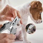Dog Nail Clippers with Quick Sensor & File