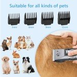 Adiwo Professional Cordless Dog Grooming Clippers