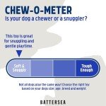 Plush Crinkle Butterfly Dog Toy with Squeaker