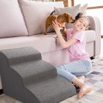 Pet Stairs for Small Dogs and Cats - 3 Steps