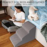 Pet Stairs for Small Dogs and Cats - 3 Steps