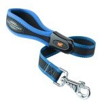 Padded Blue Dog Lead - 25mm x 55cm