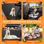 JOEJOY Waterproof Dog Car Seat Cover - Non-Slip