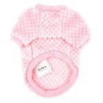 Cozy Pink Fleece Sweater for Small Dogs
