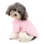 Cozy Pink Fleece Sweater for Small Dogs