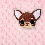 Cozy Pink Fleece Sweater for Small Dogs