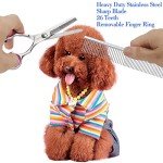 GEMEK 4-Piece Pet Grooming Scissors Set