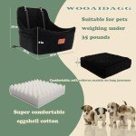 Dog Car Seat for Medium Dogs with Seat Belt