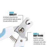 Pubiao Dog Nail Clippers with Quick Sensor & Safety Lock
