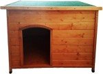 Wooden Dog Kennel with Removable Easy-Clean Floor