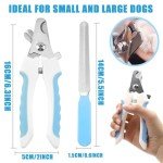 Pubiao Dog Nail Clippers with Quick Sensor & Safety Lock