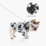 Funny Cow Dog Costume for Small & Medium Pets