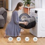 Washable Anti-Anxiety Dog Bed - Soft Plush Gray