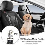 Adjustable Elastic Dog Seat Belt – 2 Pack