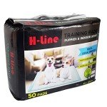 H-line 100 Count Large Absorbent Dog Training Pads