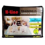 H-line 100 Count Large Absorbent Dog Training Pads