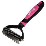 Double-Sided Grooming Brush for Dogs and Cats