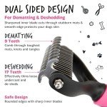 Double-Sided Grooming Brush for Dogs and Cats