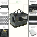 Portable Foldable Pet Carrier Bag for Dogs and Cats