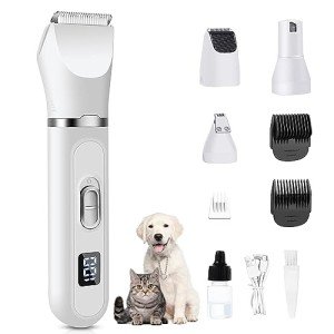 Lovcoyo Quiet Rechargeable Dog Grooming Clippers