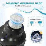 Quiet 2-Speed Dog Nail Grinder with LED Light
