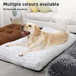 Large Washable Calming Dog Bed with Non-Skid Bottom