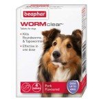 Vet Strength Wormer for Dogs - 4 Tablets