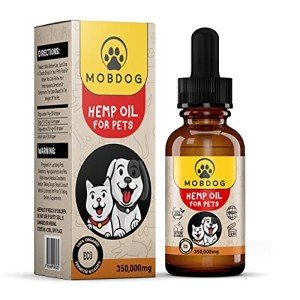 Organic Hemp Oil for Dogs & Cats - 350,000mg