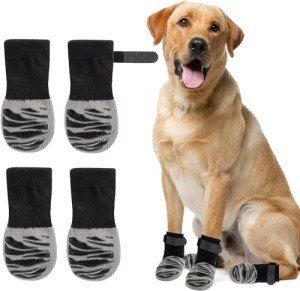 Mayoii Non-Slip Dog Socks - 3 Pairs