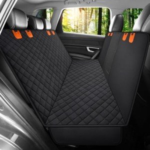 GXT Waterproof Dog Back Seat Cover with Mesh Window