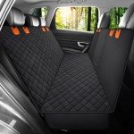 GXT Waterproof Dog Back Seat Cover with Mesh Window