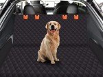 GXT Waterproof Dog Back Seat Cover with Mesh Window