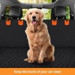 GXT Waterproof Dog Back Seat Cover with Mesh Window