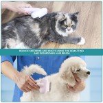 5-in-1 Pink Pet Grooming Brush Kit