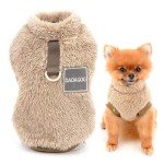 Cozy Sherpa Fleece Jumper Vest for Small Dogs