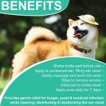 Dog Ear Cleaner for Yeast, Itching & Odor Relief