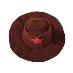 Cowboy Dog Costume with Hat for Halloween