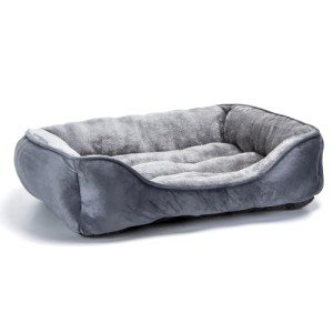 Cozy Plush Dog Bed for Small to Medium Dogs