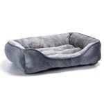 Cozy Plush Dog Bed for Small to Medium Dogs