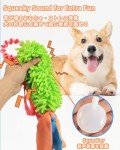 Bungee Tug Toy for Dogs with Squeaker