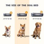 Cozy Plush Dog Bed for Small to Medium Dogs