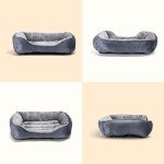 Cozy Plush Dog Bed for Small to Medium Dogs