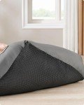 Large Washable Soft Grey Dog Sofa Bed