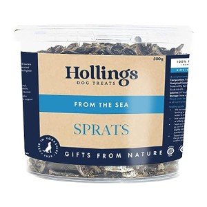 Hollings Natural Air Dried Fish Dog Treats 500g