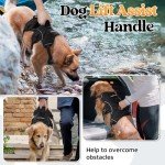 Escape-Proof Reflective Dog Harness with Handle