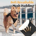 Escape-Proof Reflective Dog Harness with Handle