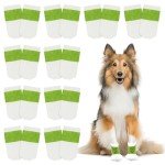 20PCS Waterproof Disposable Dog Boots for Paw Protection